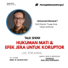 Viral Poster Wamenaker Noel Isi Acara Hukuman Mati Koruptor, Netizen: Talk Show Ditunda dari Balik Penjara