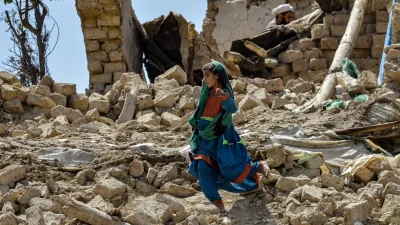 Tertidur, Tak Sempat Lari! 1.400 Lebih Tewas Diguncang Gempa Afghanistan