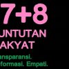 Viral di Media Sosial, Ini Isi Lengkap 17+8 Tuntutan Rakyat