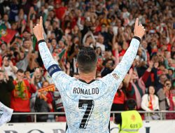 Rekor Cristiano Ronaldo dan Gol Menit 21 yang Kebetulan Pas dengan Nomor Punggung Diogo Jota