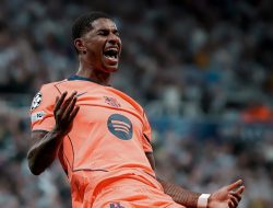 Cetak Brace ke Gawang Newcatle, Marcus Rashford Pahlawan Kemenangan Barca