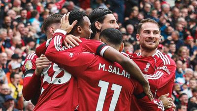 Gol Gravenberch dan Ekitike Bawa Liverpool Menangi Derby Merseyside