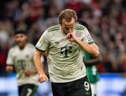Harry Kane Cetak Brace, Bayern Hajar Bremen Empat Gol Tanpa Balas