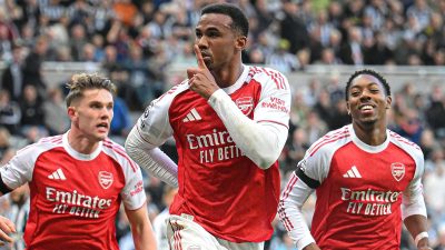 Balikan Keadaan, Gol Telat Gabriel Bawa Arsenal Raih Tiga Poin dari Newcastle