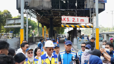 Jasa Marga Kebut Perbaikan GT Dalam Kota Usai Ricuh Demo, Target Rampung 7 September