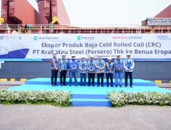 Industri Baja RI Tumbuh Gila-gilaan, Ekspor CRC ke Spanyol Tembus Rp571 Miliar