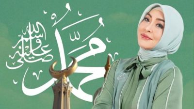 Angelina Sondakh, mantan artis dan Anggota DPR yang kini jadi pendakwah