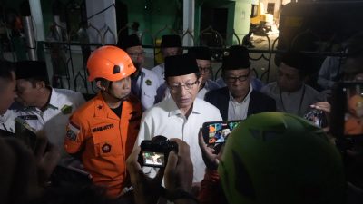 Menag Nasaruddin Umar Sampaikan Belasungkawa Meninggalnya 3 Santri Pesantren Sidoarjo