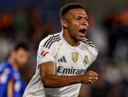 Madrid Ambil Alih Puncak Klasmen dari Barca Berkat Gol Semata Wayang Mbappe