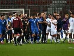 Italia vs Israel: Aura Panas di Luar dan Dalam Lapangan Sudah Terjadi Sebelum Laga Dimulai!