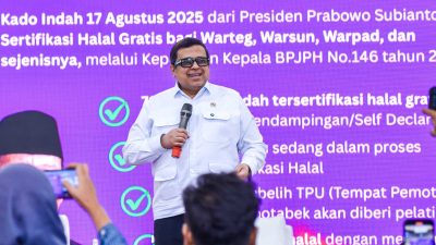 1 Tahun BPJPH, Produk Bersertifikat Halal Tembus 9,8 Juta
