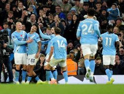 Haaland Sumbang Dua Gol, Man City Tumbangkan Bournemouth