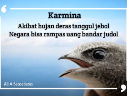 Akibat hujan deras tanggul jebol, Negara bisa rampas uang bandar judol