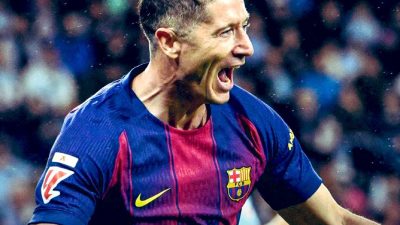 Lewandowski Hattrick, Barca Bawa Pulang Tiga Poin Penting dari Celta Vigo