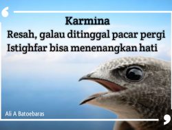 Resah, galau ditinggal pacar pergi, Istighfar bisa menenangkan hati