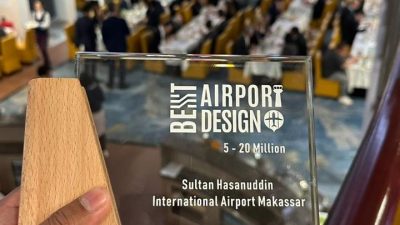 Desain Bandara Sultan Hasanuddin Makassar Jadi Salah Satu yang Terbaik di Asia