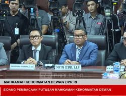 Putusan MKD untuk Uya Kuya, Nafa Urbach, Eko Patrio, Ahmad Sahroni dan Adies Kadir