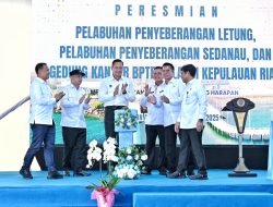 Dua Pelabuhan Baru di Kepri Resmi Beroperasi, AHY: Bisa Dongkrak Ekonomi dan UMKM!