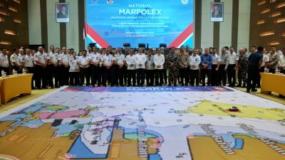 Marpolex 2025: Kedaulatan Maritim Indonesia Diuji, Kemenhub Kompakkan TNI AL hingga Basarnas Atasi Pencemaran