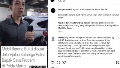 Viral Anak Propam Ngotot Bawa Mobil Barang Bukti di Mal, Polda Metro Jaya Bantah Keras