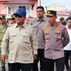 Kapolri Dampingi Presiden Cek Lokasi Pengungsian Korban Bencana Sumatera di Tapanuli Tengah