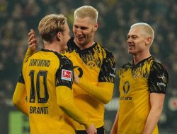 Hasil Pertandingan Bundesliga: Kalahkan Kevin Diks Cs, Dortmund Naik ke Peringkat Dua