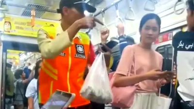 Tumbler Viral Sisakan Trauma, Nasi Uduk Ketinggalan Bikin Panik Satpam KRL