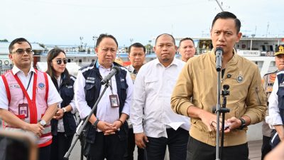 AHY Cek Langsung Pelabuhan Merak, ASDP Siap Hadapi Lonjakan Nataru