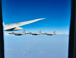 Dikawal 6 Jet Tempur JF-17 Thunder, Presiden Prabowo Dapat Penyambutan Super VIP di Pakistan