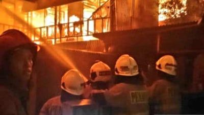 Kebakaran di Grogol Senin Malam Sebabkan 53 Jiwa Kehilangan Tempat Tinggal