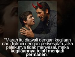 Marah Itu Diawali Dengan Kegilaan Dan Diakhiri Dengan Penyesalan