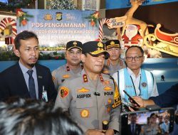 Kapolda Metro Jaya Tinjau Pospam, Cek Kesiapan Personel, Pastikan Keamanan Ibadah Natal