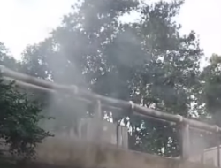 Ruang Genset Trafo Meledak, Kantor Walikota Jakarta Selatan Kebakaran