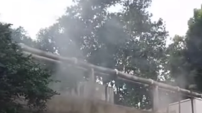 Ruang Genset Trafo Meledak, Kantor Walikota Jakarta Selatan Kebakaran