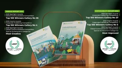 Kalahkan Perusahaan Kelas Dunia, PLN EPI Raih 8 Penghargaan Global LACP 2025