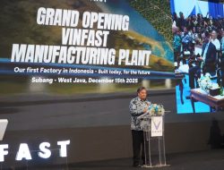 VinFast Resmi Bangun Pabrik di Subang, Investasi Rp 3,8 T dan Serap 1.700 Pekerja!