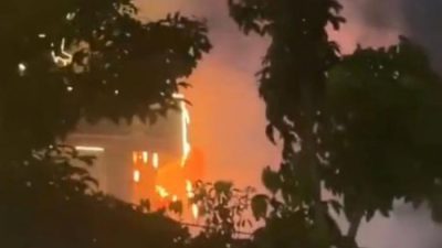 Kebakaran Billboard Sarinah Diduga Dipicu Korsleting Listrik, Alhamdulillah Tidak Ada Korban Jiwa