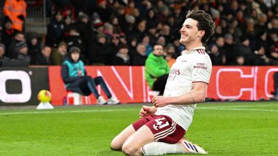 Bawa Tiga Poin dari Vitaly Stadium, Arsenal Semakin Nyaman di Puncak Klasmen