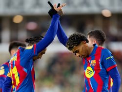 Tidak Ikuti Jejak Real Madrid, Barcelona Tuntaskan Perlawanan Racing Santander di Copa del Rey