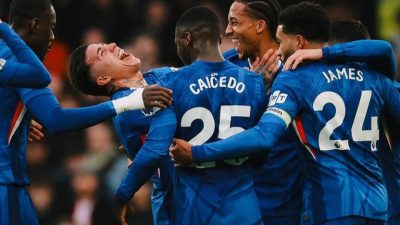 Gol Joao Pedro dan Cole Palmer Bawa The Blues Raih Tiga Poin dari Brentford