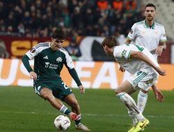 10 Pemain AS Roma Tahan Imbang Panathinaikos, Giallorossi Maju ke Babak 16 Besar