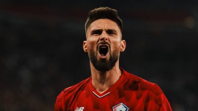 Verdonk Starter, Giroud Cetak Gol di Menit Akhir, Lille Lolos ke Babak Playoff