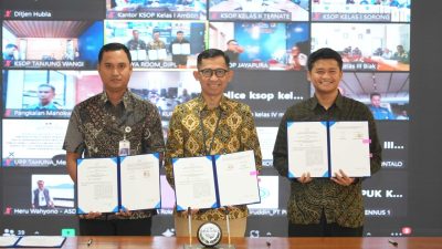 PELNI dan Kemenhub Resmi Teken Kerja Sama Terpadu Pelayaran Perintis dan PSO 2026