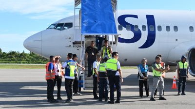 Sriwijaya Air Resmi Terbang ke Muna Barat, Makassar-Pulau Muna Kini Cuma ‘Sejengkal’
