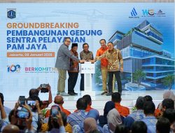 WEGE Garap Proyek Bangun Gedung Sentra Pelayanan PAM JAYA