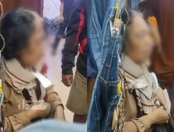 Nenek Berbaju Gamis Nekat Mencuri Baju Pria di Tanah Abang