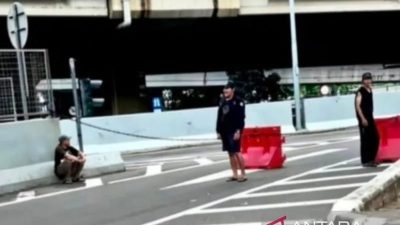 6 ‘Pak Ogah’ Diduga pungli di Exit Tol Rawa Buaya Ditangkap Polisi