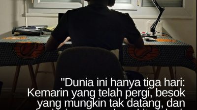 Dunia Ini Hanya Tiga Hari