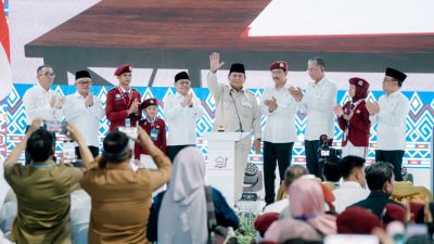 Tinjau Perpustakaan, Presiden Prabowo Resmikan 166 Sekolah Rakyat di Kalsel
