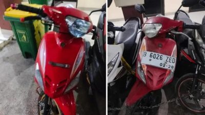 Pelaku Pencurian Motor Berhasil Ditangkap Warga Saat Hendak Kabur